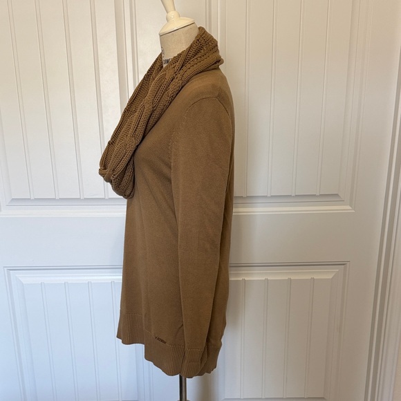 Michael Kors Tan Cowl Neck Sweater - Picture 3 of 11